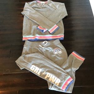 Girls pj salvage cotton loungewear